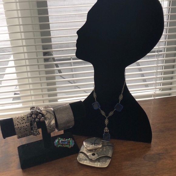 Antique Cigarette Case and Vesta Set - Picture 2 of 11